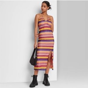 Target 🎯 multicolor, crocheted dress 👗
